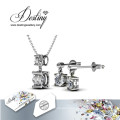 Destiny Jewellery Crystal From Swarovski Superior Set Pendant and Earrings